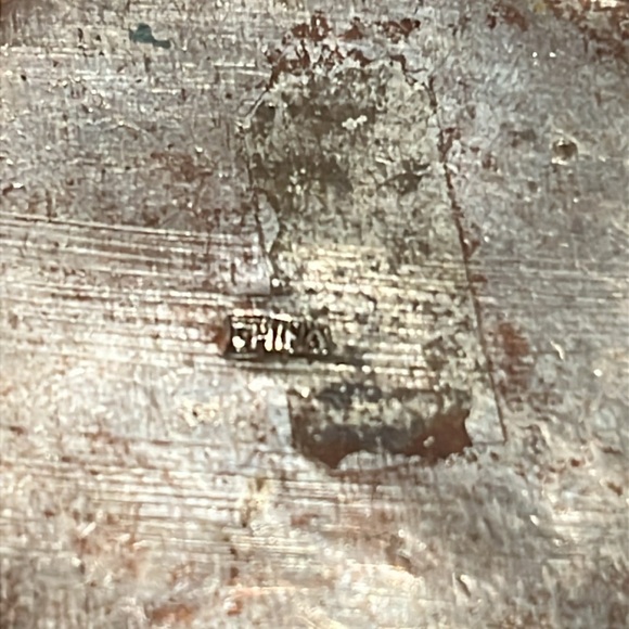 Vintage Antique Chinese Deep Carved Cinnabar necklace handmade - Picture 5 of 12